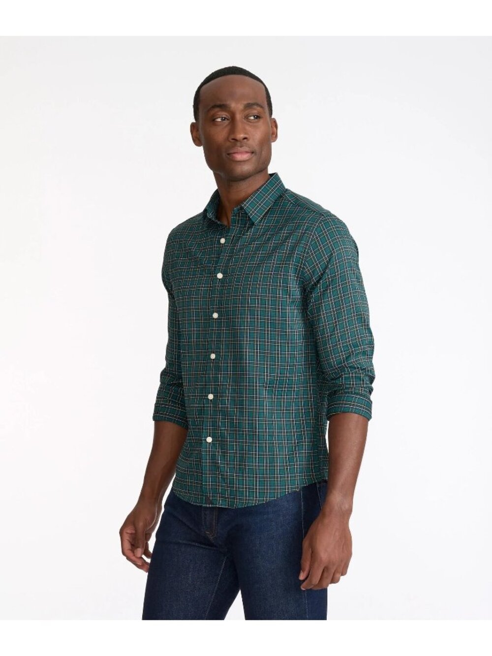 Untuckit Norate Plaid Wrinkle-Free Performance Shirt